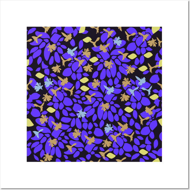 Colorful flowers Wall Art by Ixly